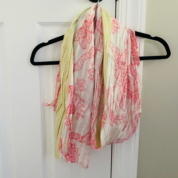 LOFT Accessories - 4 for $10 Loft Pink & Green Scarf